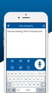 voice texting deluxe iphone screenshot 2