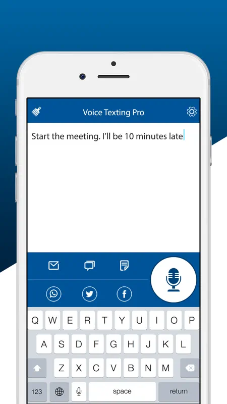 Voice Texting Deluxe screenshot 2 of 5