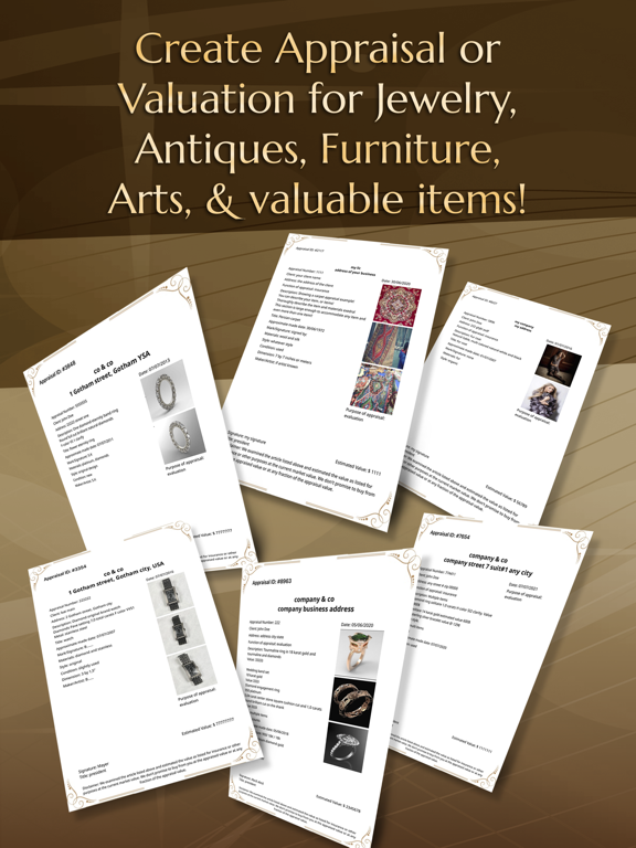 Screenshot #4 pour Appraisals & Valuations