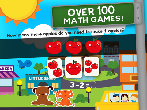 子供のための動物数学幼稚園ゲームのおすすめ画像2