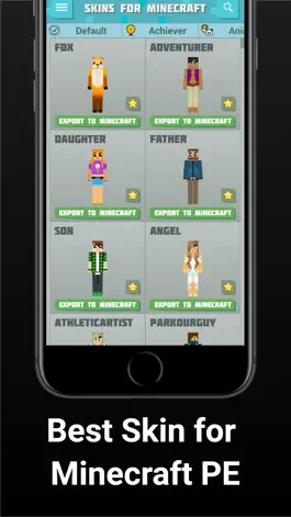 Game screenshot Skins for Minecraft PE (MCPE) mod apk