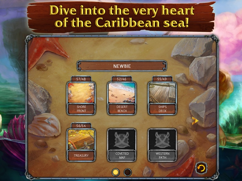 Solitaire Pirate official gameplay screenshot 2
