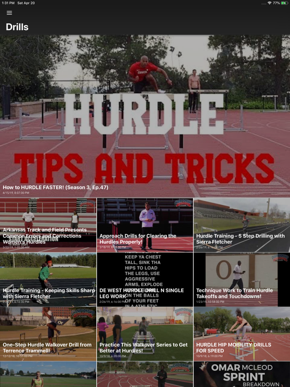 Screenshot #6 pour Hurdlex - Track and Field News