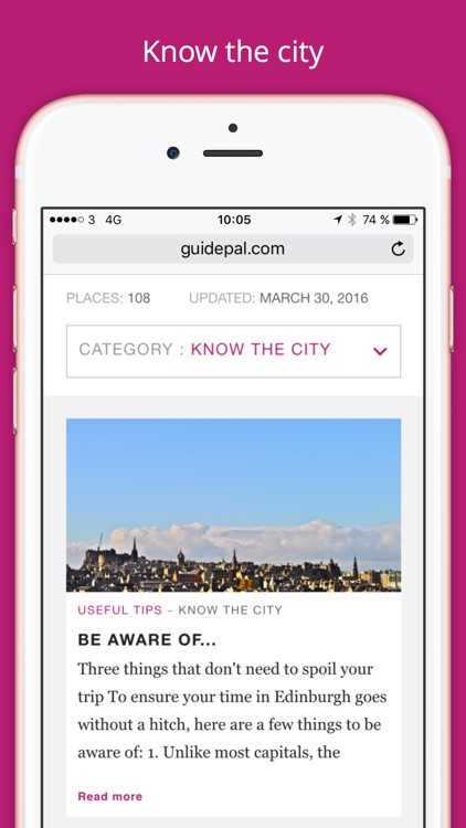 Edinburgh City Travel Guide - GuidePal screenshot-4