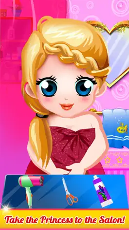 Game screenshot Baby Princess Salon Hair Makeover Games mod apk