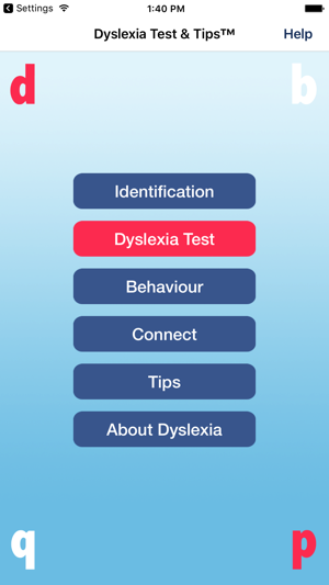 Dyslexia Test & Tips™