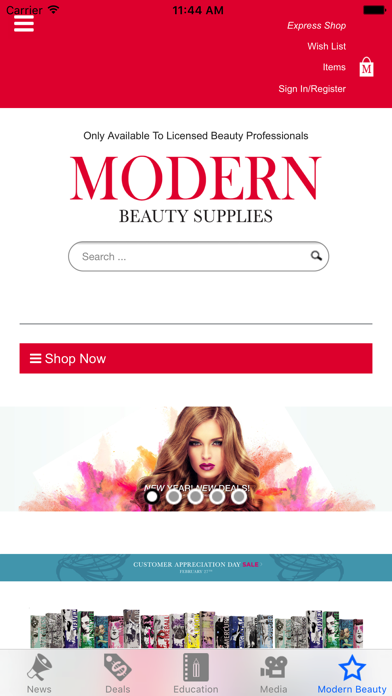 How to cancel & delete Modern Beauty Supplies Mobile from iphone & ipad 1