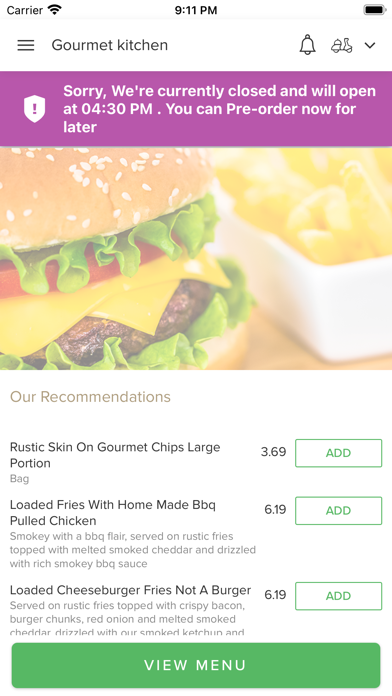 Gourmet kitchen Pontnewynydd Screenshot