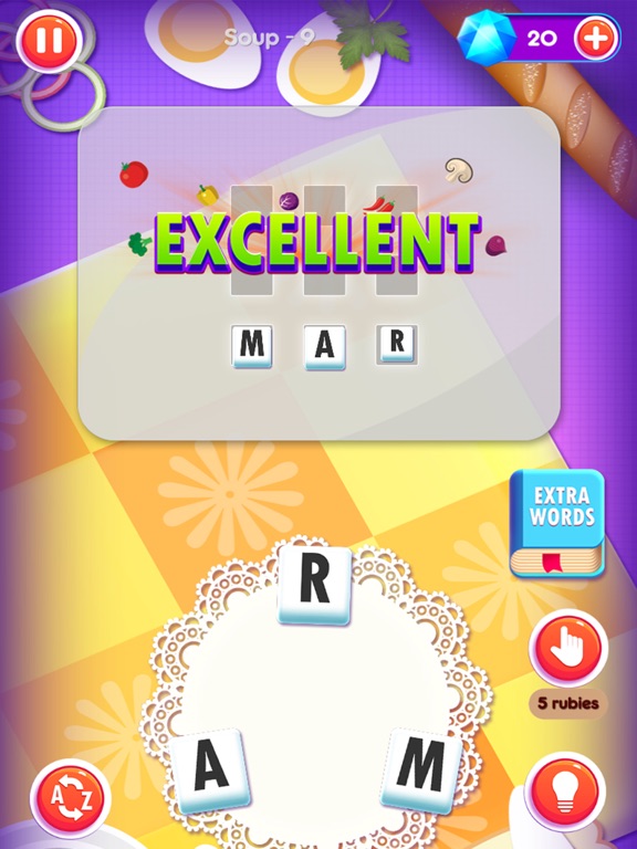 Word Tour iPad screenshot