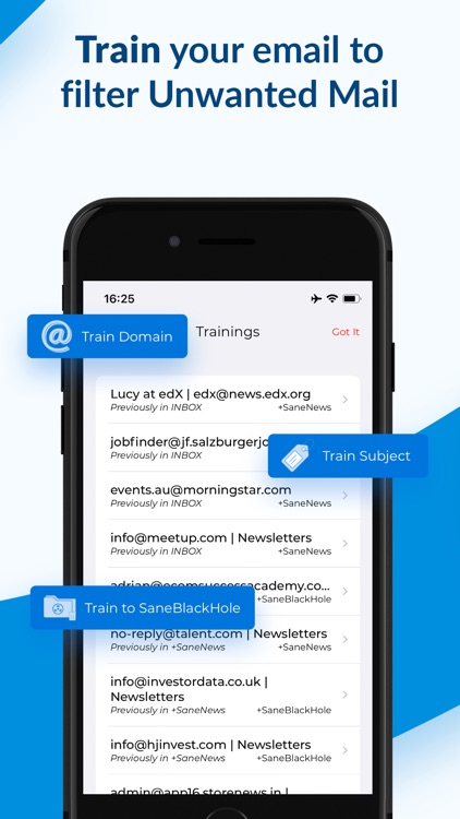 SaneBox - Smart Email Cleaner screenshot-3