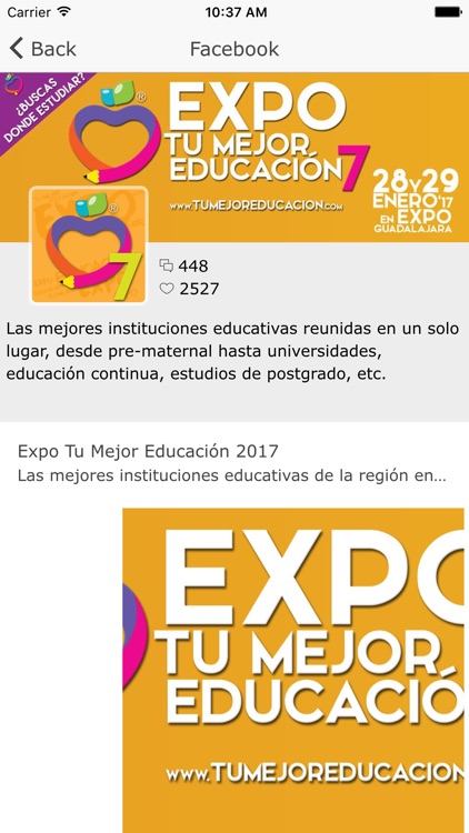 Expo Tu Mejor Educación