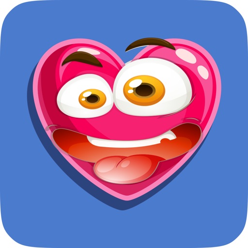 Cartoon Hearts Emojis icon