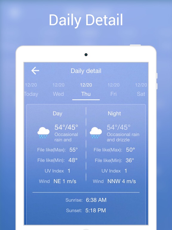 Live Weather - Weather Radar & Forecast appのおすすめ画像5