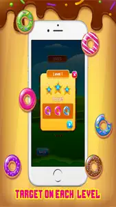 Big Donuts Dazzle Morning Breakfast - Match 3 Game screenshot #3 for iPhone