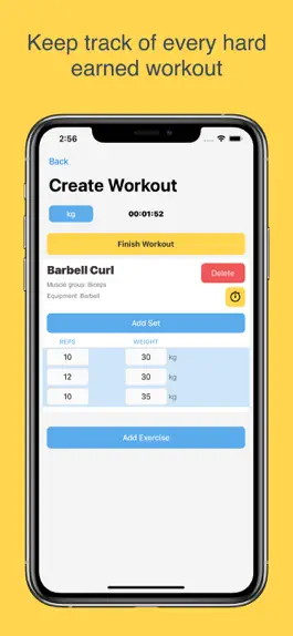 Game screenshot BestLift - Track Your Workouts mod apk