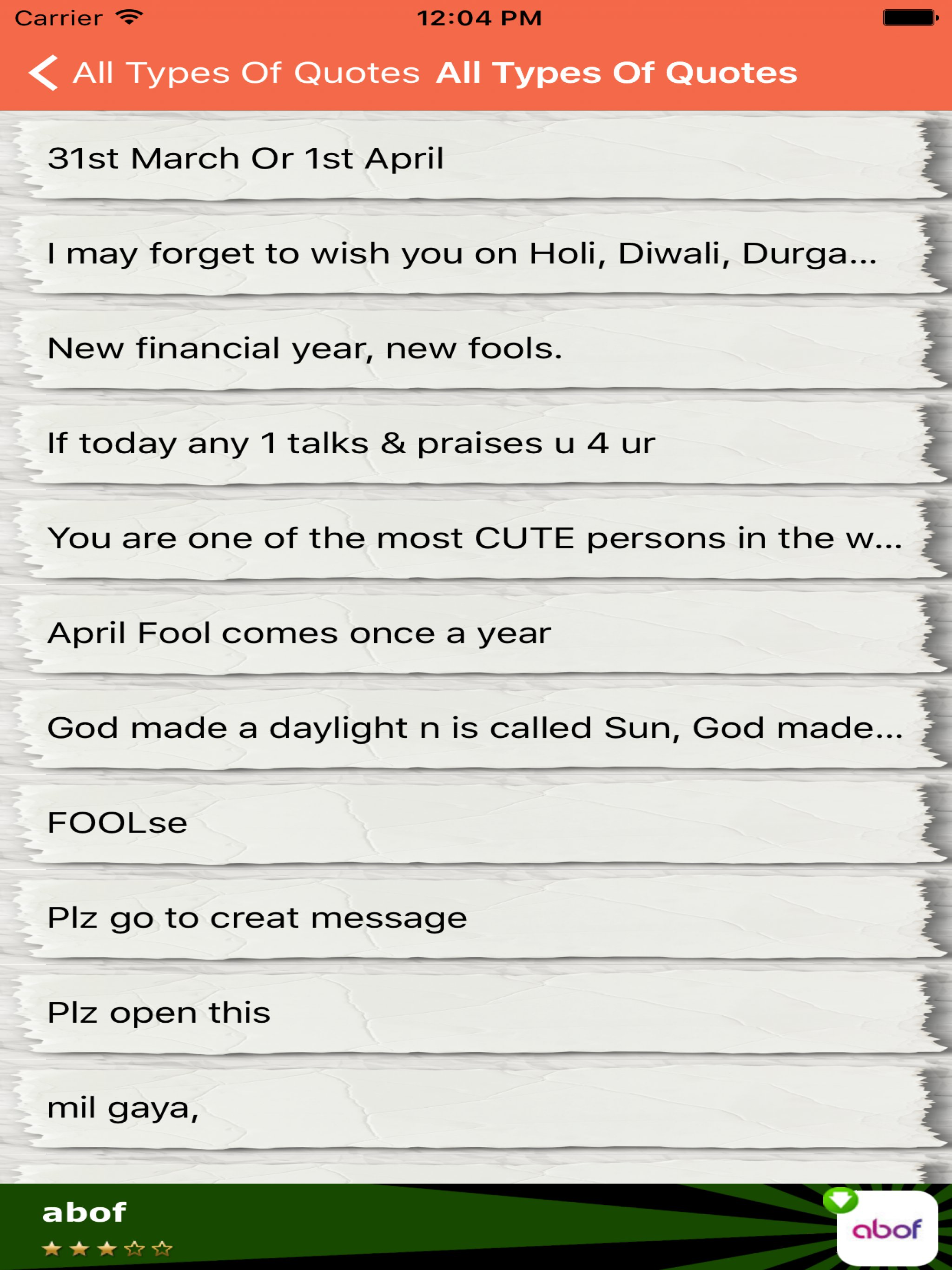 All Types Of Latest SMS,Quotes And Wishes Free App screenshot 8