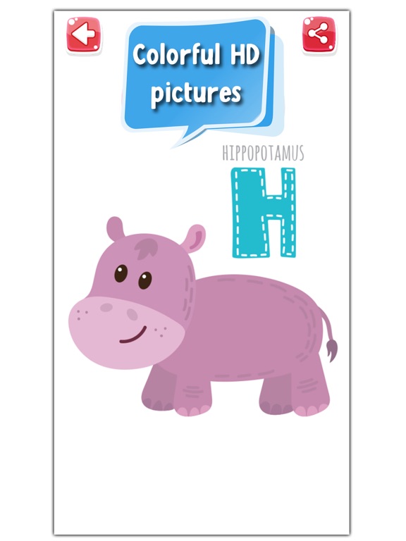 Screenshot #6 pour Abc Baby First Zoo Alphabets For Kids