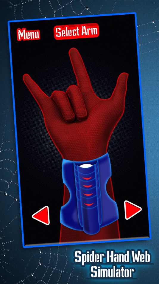 #2. Spider Hand Web Simulator (iOS) 由: Alina Sapolgina