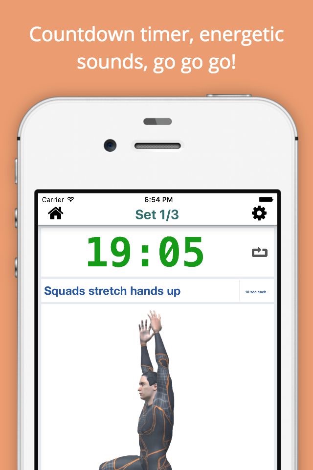 10 Min Stretch Workout Challenge Free Pain Relief screenshot 2