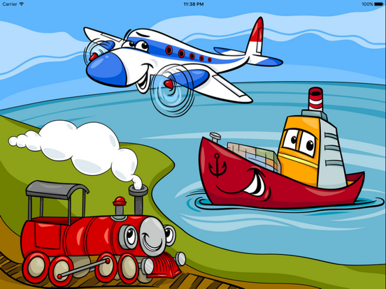 Screenshot #4 pour Transport Words Baby Learning English Flash Cards