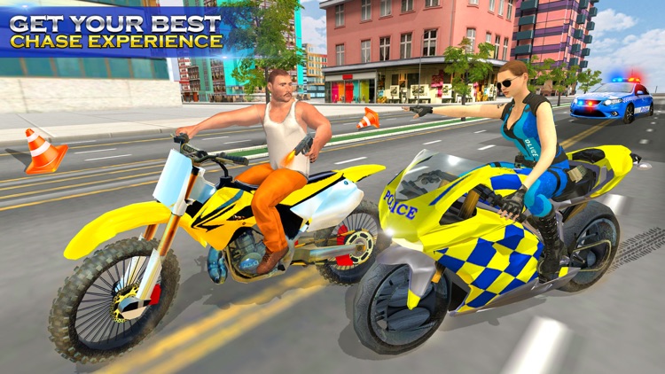 Police Bike Gangster Crime