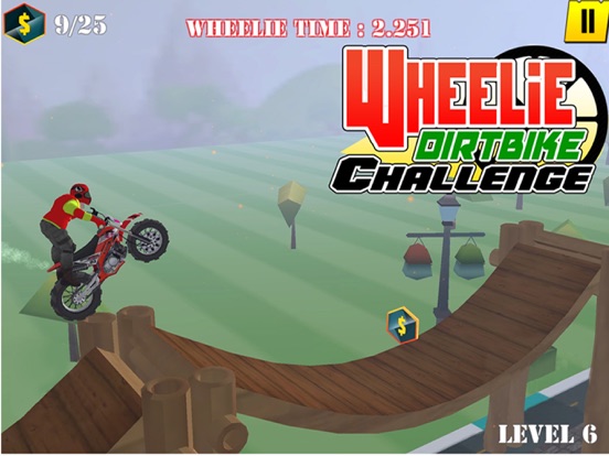 Screenshot #5 pour Wheelie Stunt Bike Challenge
