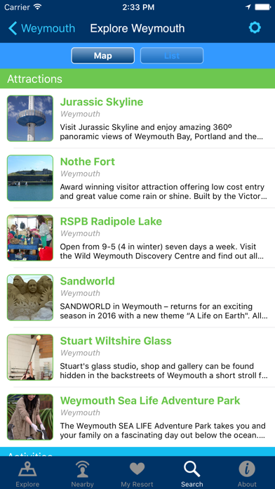 Screenshot #3 pour Resort Dorset - things to see and do in Dorset