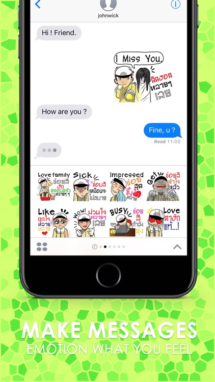 Police Hahahah... Stickers & Keyboard By ChatStick