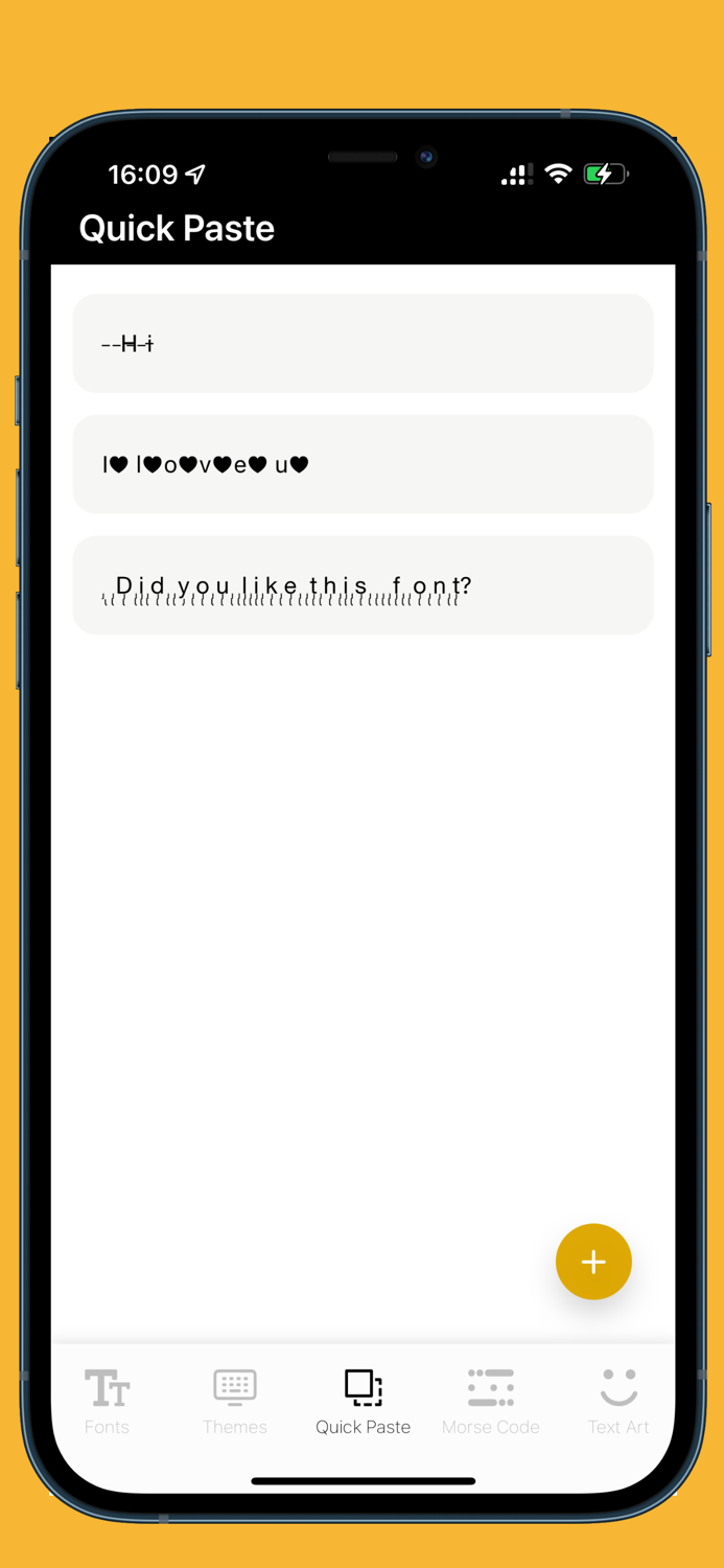 Cool Font Keyboard for iPhone