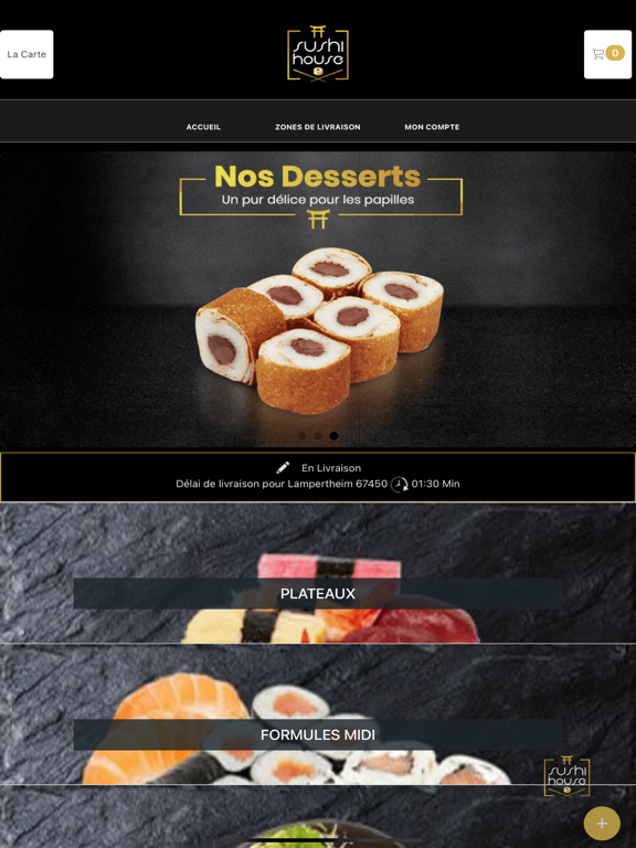 Screenshot #5 pour Sushi House Bischheim