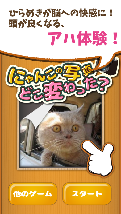 Screenshot #3 pour にゃんこの写真どこ変わった？ 〜猫の間違い探しアハ体験〜
