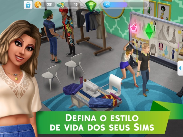 Quem tem o The Sims mobile dinheiro infinito da versão mais