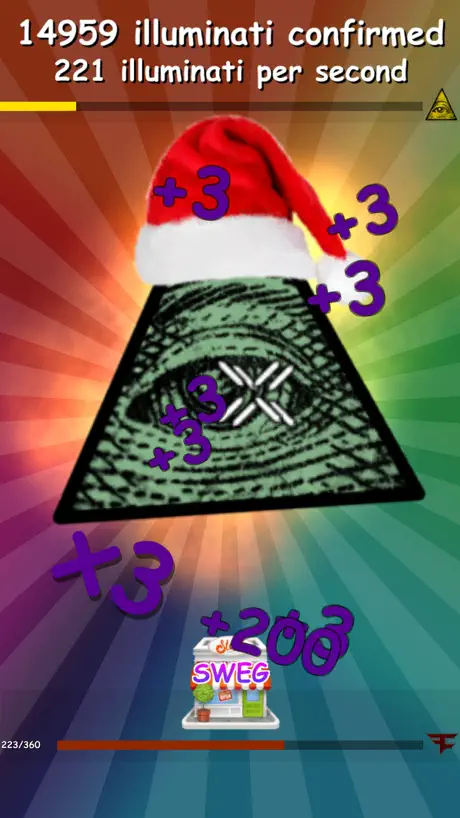 Meme Clicker - MLG Christmas