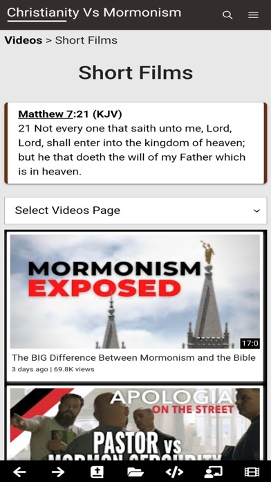 Christianity Vs Mormonism Screenshot