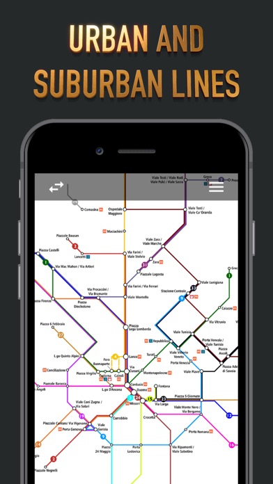 Milan Metro and Transport Screenshot