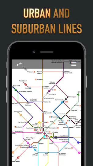 Milan Metro And Transport iPhone Ekran Görüntüsü 10