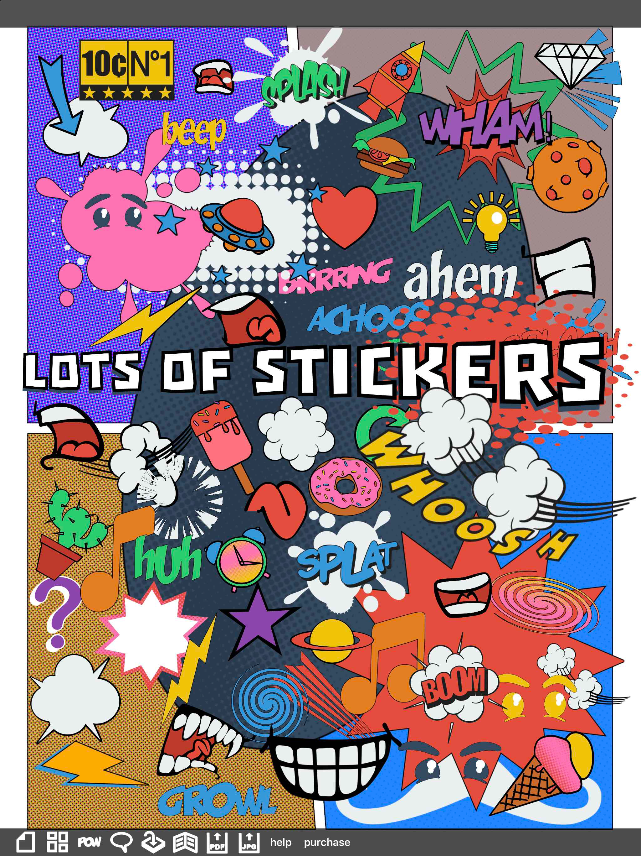 cosmic comic maker screenshot 6