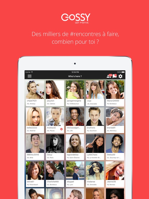 Gossy tchat and rencontre