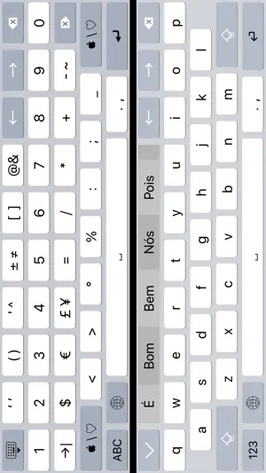 K4us Portuguese Keyboard screenshot 4