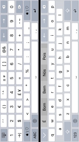 K4us Portuguese Keyboardのおすすめ画像4