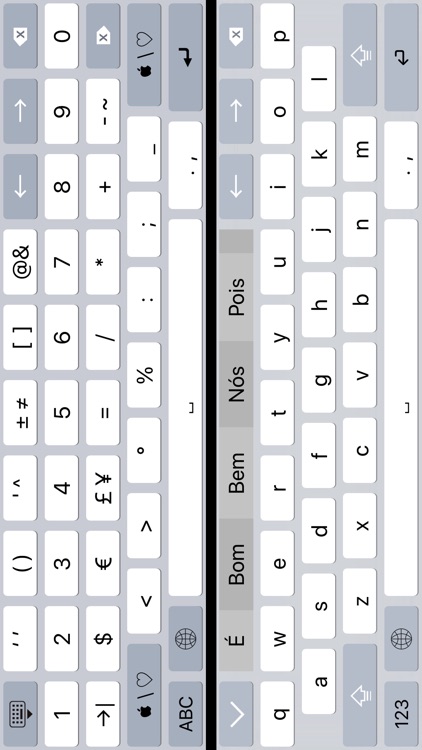 K4us Portuguese Keyboard screenshot-3