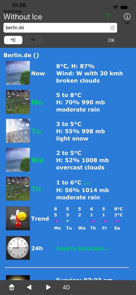 Without Ice - App de Tiempo | MWM