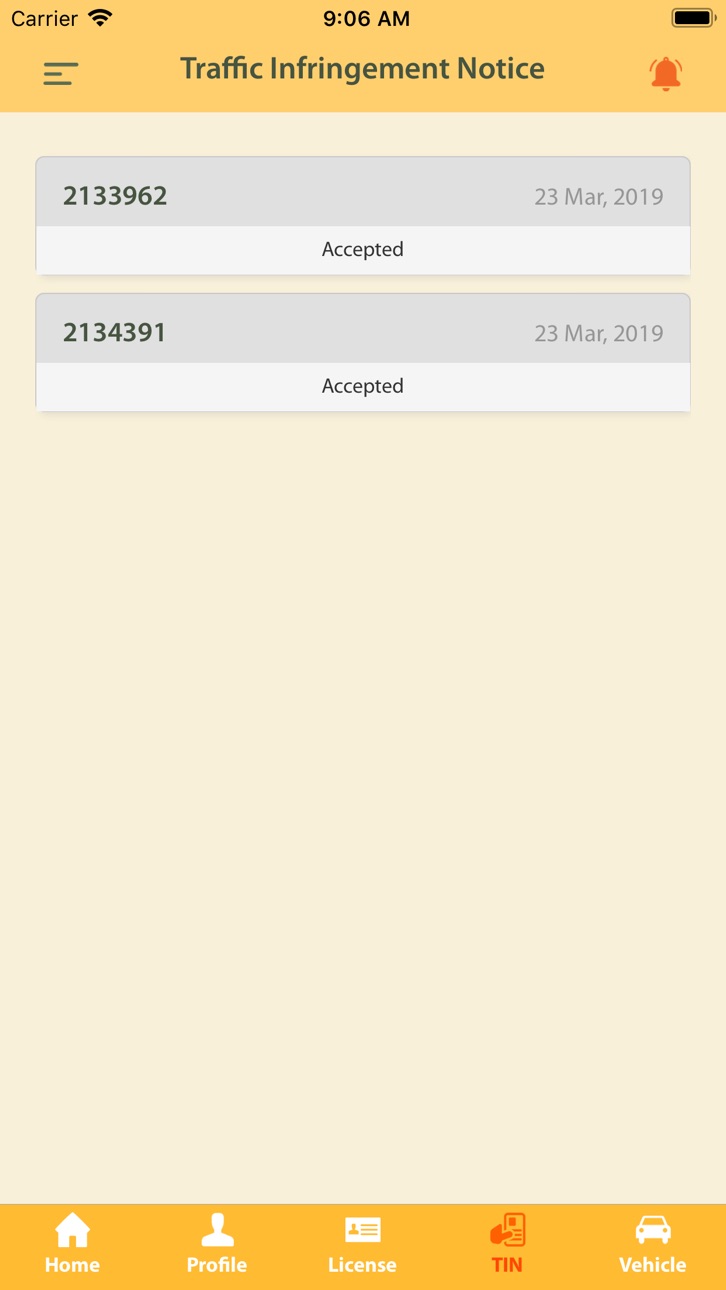iPhone screenshot