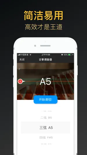 民乐调音大师 - 快捷专业调音器 screenshot 3