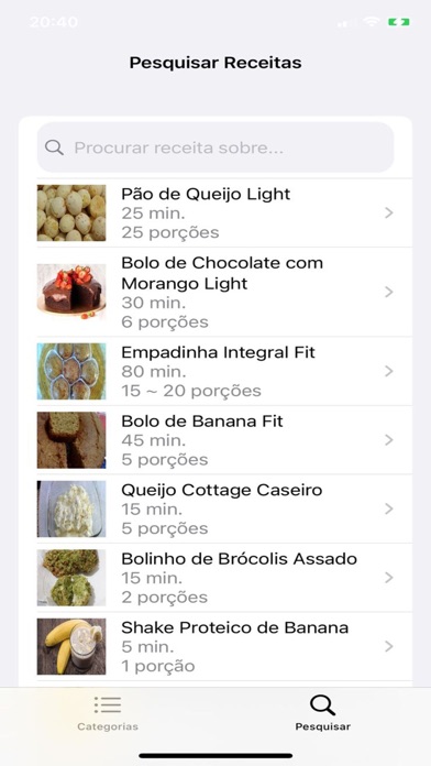 Receitas Yummy Screenshot