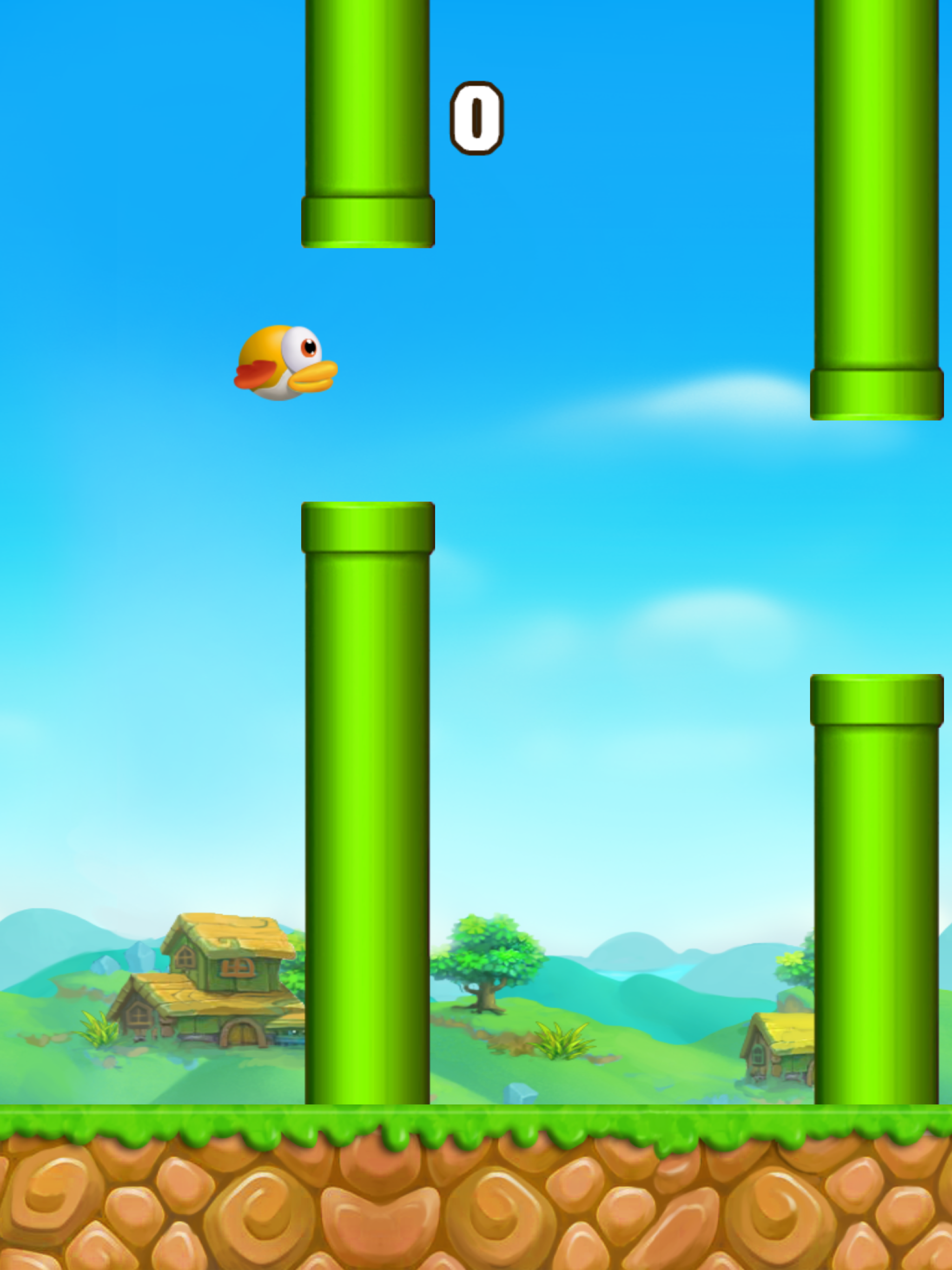 Super Flappy Adventure : Flying Bird Game