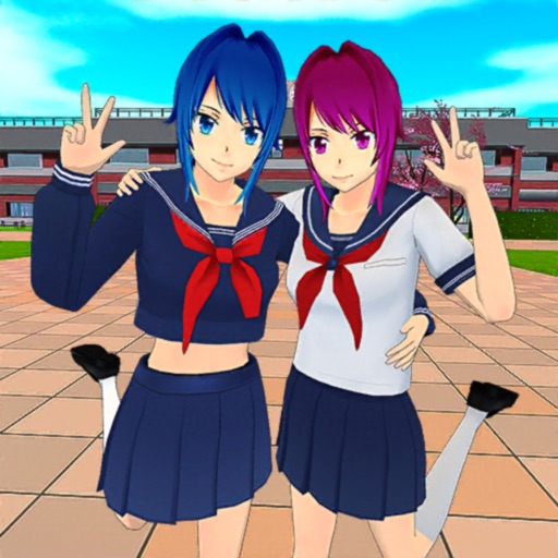 Sakura Anime High School Girl iOS App