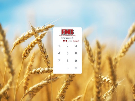 First National Bank Bottineau iPad screenshot 2 - Finance app