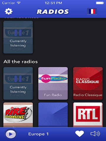 Radios France : Ecouter les radios FMのおすすめ画像1