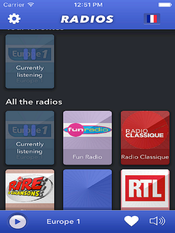 Screenshot #4 pour Radios France : Ecouter les radios FM